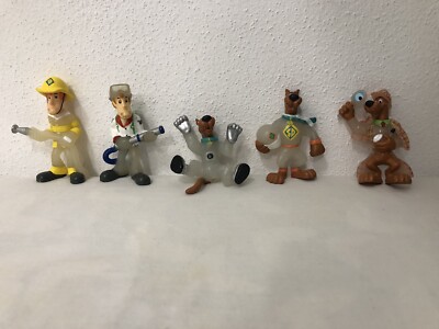 SCOOBY DOO KONVOLUT 14 STÜCK PHOSPHORESZIEREND - SHAGGY DAPHNE FRED VELMA SCOOBY-DOO