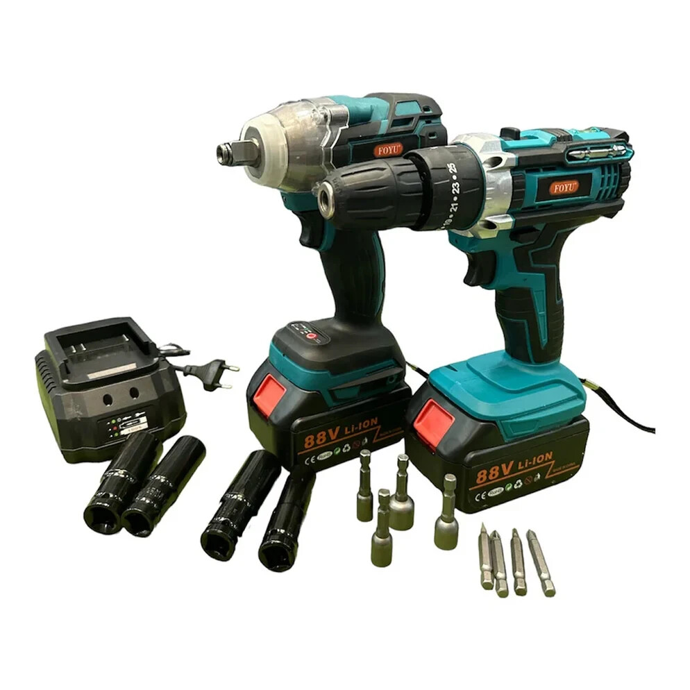 Kit 2 in 1 Trapano Avvitatore 88V | Offerta Professionale Completa