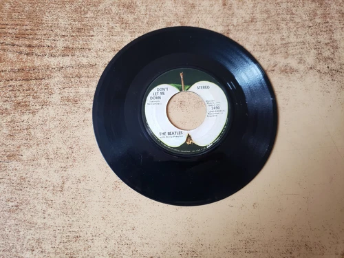 1960s VG+ Beatles With Billy Preston – Get Back / Don't Let Me Down 2490 45