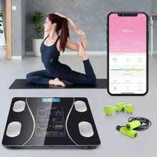 Smart Scale for Body Weight Digital Bathroom Scale BMI Bluetooth Body Fat Scale