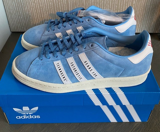 adidas campus light blue