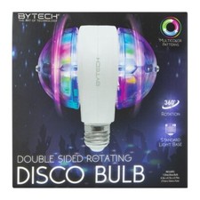 PARTY Double sided rotating DISCO Bulb by Tech