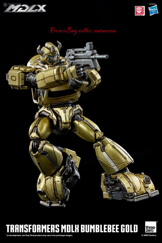 Perfect Threezero Mdlx Bumblebee (Gold Edition) In Stock New | eBay