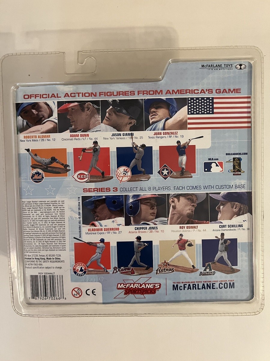 McFarlane MLB Roy Oswalt Series 3 Sportspicks Action Figure 2002