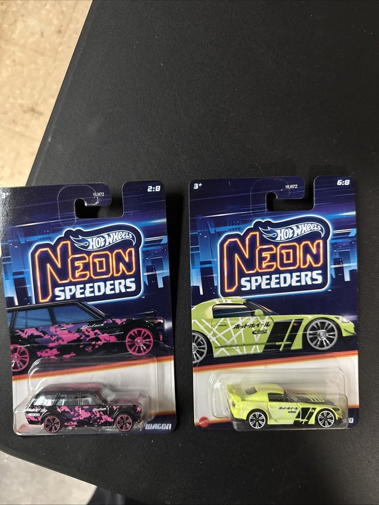 hot wheels neon speeders