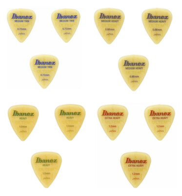 Ibanez Ultem BUL14 - Teardrop - 3 Stück Plektren Pleks Picks