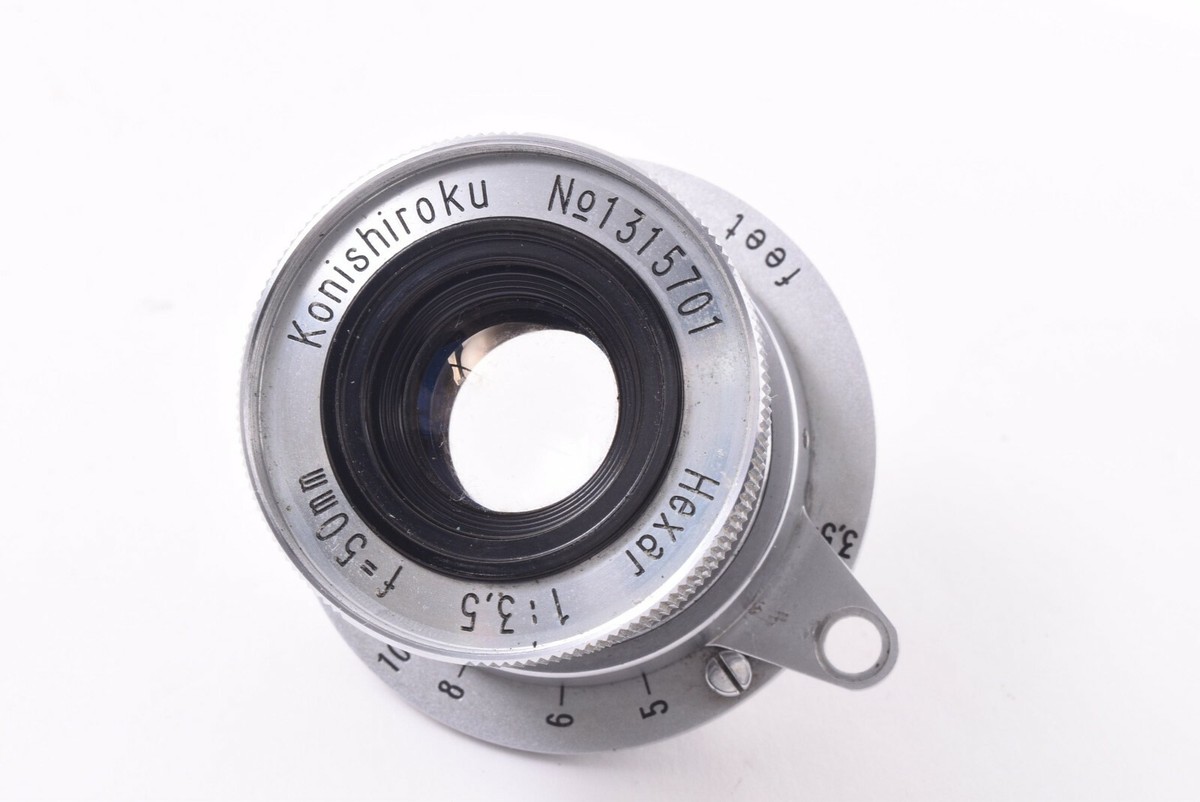 Konishiroku Hexar 5cm 50mm F 3.5 lens m39 L39 LeicaScrew Konishiroku Hexar 5cm 50mm F 3.5 lens m39 L39 LeicaScrew