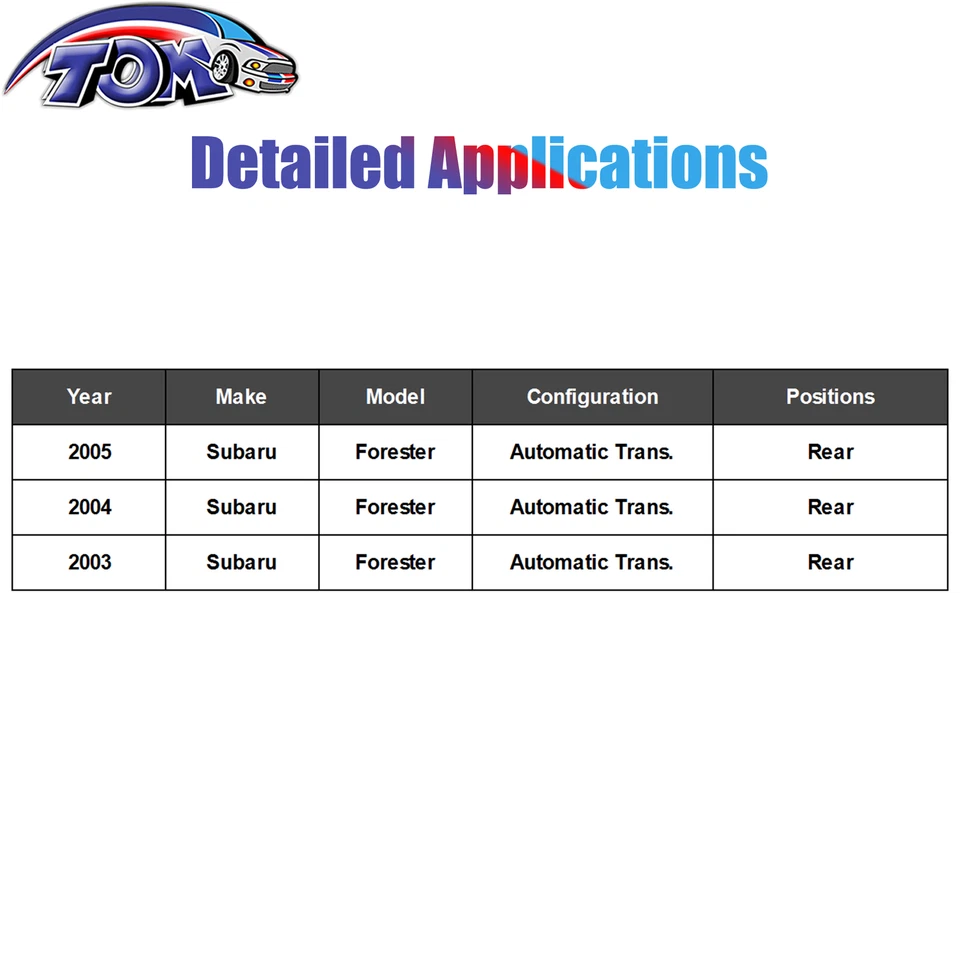 57.68" Drive Shaft For Subaru Forester 2003-2005 27111-SA001 Foto 2 de 4