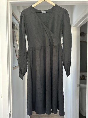 Noisy May Black Fit and Flare, Knee Length Dress Size Small