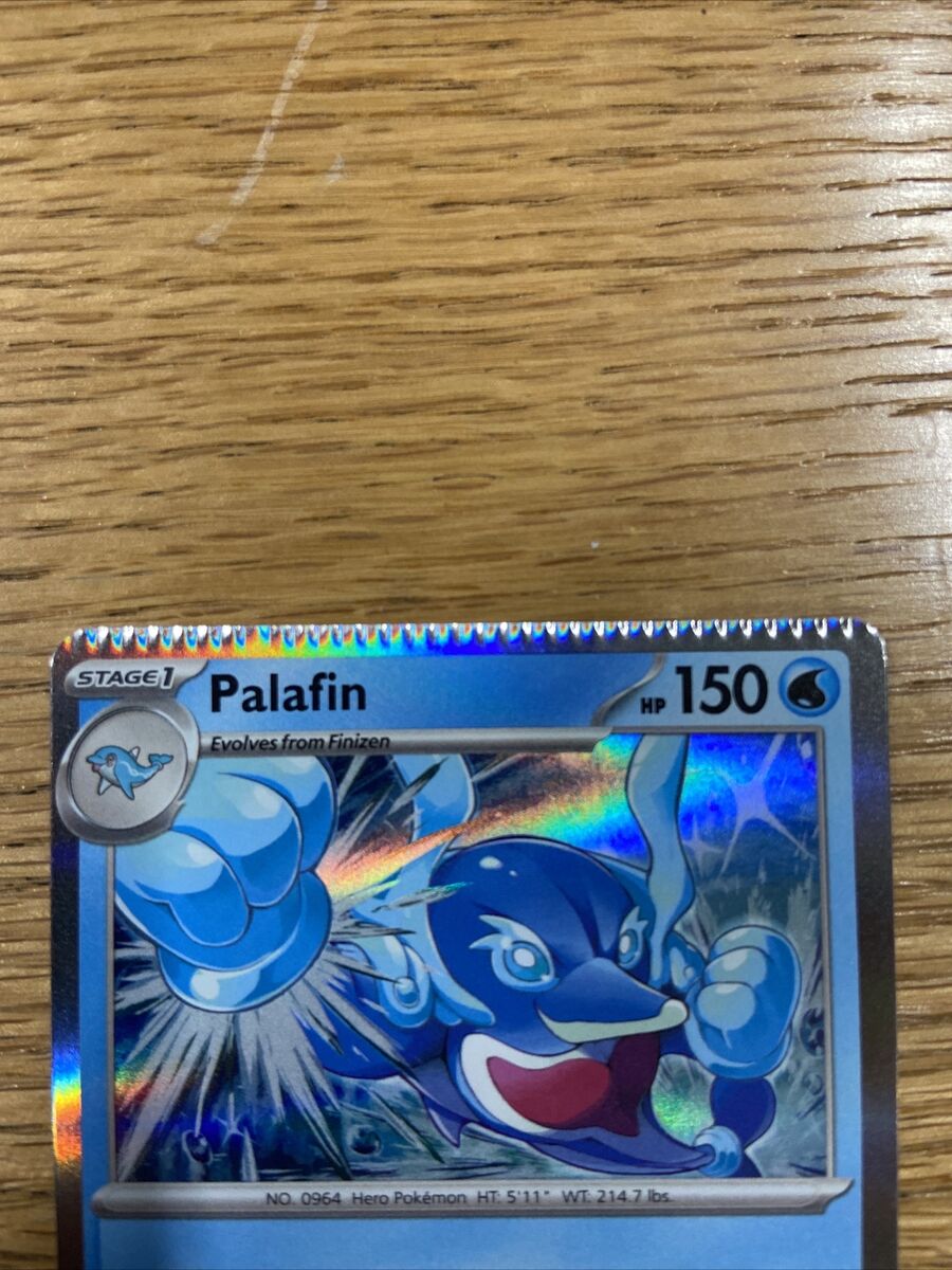 Error Pokemon Card Palafin Holo 2023 062/197 Obsidian Flame Error Pokemon Card Palafin Holo 2023 062/197 Obsidian Flame