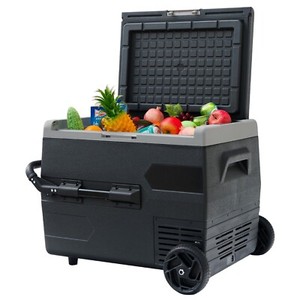 SMAD 2.3Cu.Ft Truck Fridge Freezer DC12V24V Portable Compressor 65L Refrigerator