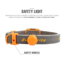 EverBrite Headlamp 300 Lumens Headlight Red/Green/White with 3 AAA Batteries
