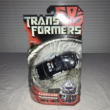 Transformers Movie Deluxe Class Deception BARRICADE 2007! Sealed! Unused!