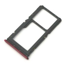OEM XIAOMI REDMI NOTE 7 M1901F7G REPLACEMENT RED MICRO SD SIM CARD TRAY