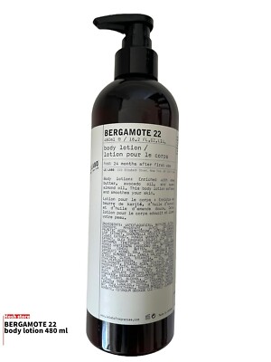 Le Labo Bergamote 22 Body Lotion 480ml New