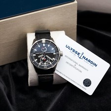 Ulysse Nardin Diver 44MM Black 1183-170/92 Box & Papers