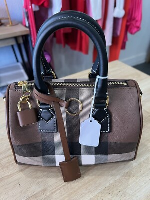 Burberry Mini Bowling Bag | eBay