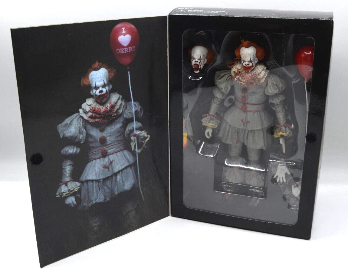 NECA Ultimate IT Bloody Pennywise w Severed Arm Open Box