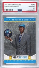 2012-13 NBA Hoops Anthony Davis #275 PSA 10 GEM MT wd1