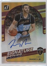 2020-21 Panini Donruss Signature Series Larry Nance Jr #SG-LNJ Auto 1u6