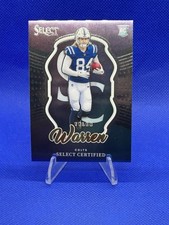2025 Panini Select Tyler Warren Select Certified Base Rookie Card #8 Colts 