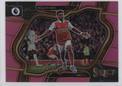 2022 Panini Select Premier League Field Level Pink Prizm 59/99 Bukayo Saka 1j45