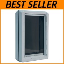 Heavy-Duty Ruff-Weather Pet Door: Extra Large with Double Flap Insulation