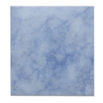 Ersatzfliese Boden Grohn E1444 CAT734N Cato blau marmoriert 33 x 33 cm