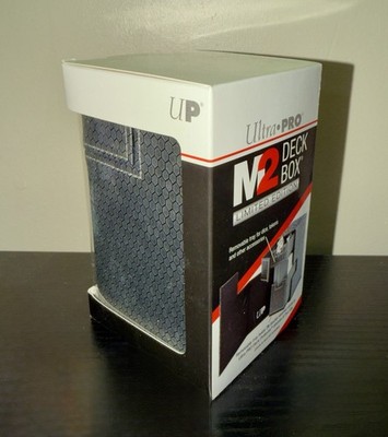 Ultra PRO M2 DECK BOX 　ウルトラプロ　デッキケース　限定版 Ultra Pro M2 Deck Box LIMITED EDITION - Dark Steel -Holds 75