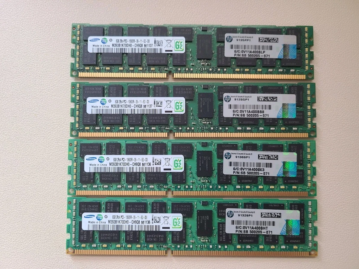 Samsung Network Server Memory (RAM) 32 GB Capacity per Module 240