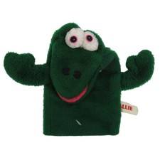 VTG Russ Berrie Allie Style 1858 Alligator Plush Hand Puppet Pretend Play Toy