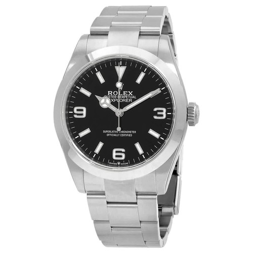 Rolex Explorer Automatic Chronometer Black Dial Men's Watch 224270-0001