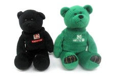 Lot of 2 Limited Treasures Plush Bears Chris Chandler Keyshawn Johnson