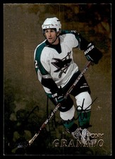 1998-99 ITG Be A Player Gold Tony Granato Auto San Jose Sharks #272