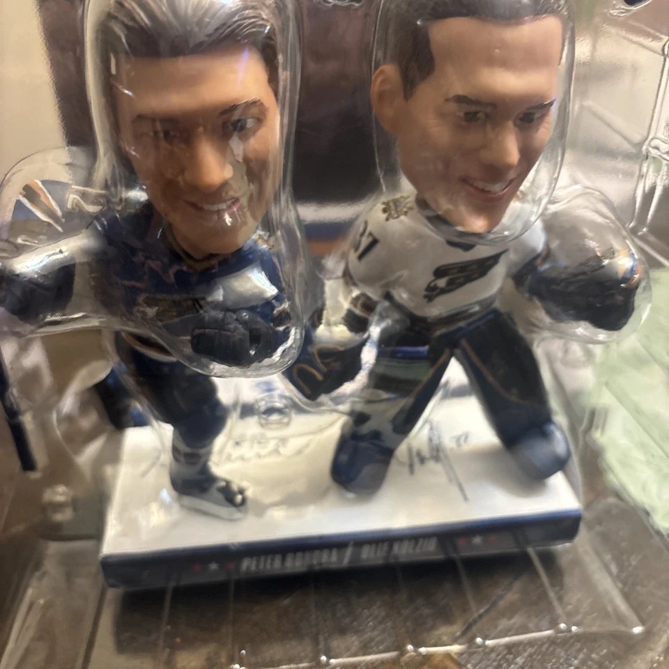Bobblehead doble Peter Bondra Olie Kolzig 50 aniversario de Washington Capitals Foto 3 de 4