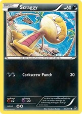 Scraggy - XFF 066 Pokemon - Heavy Play