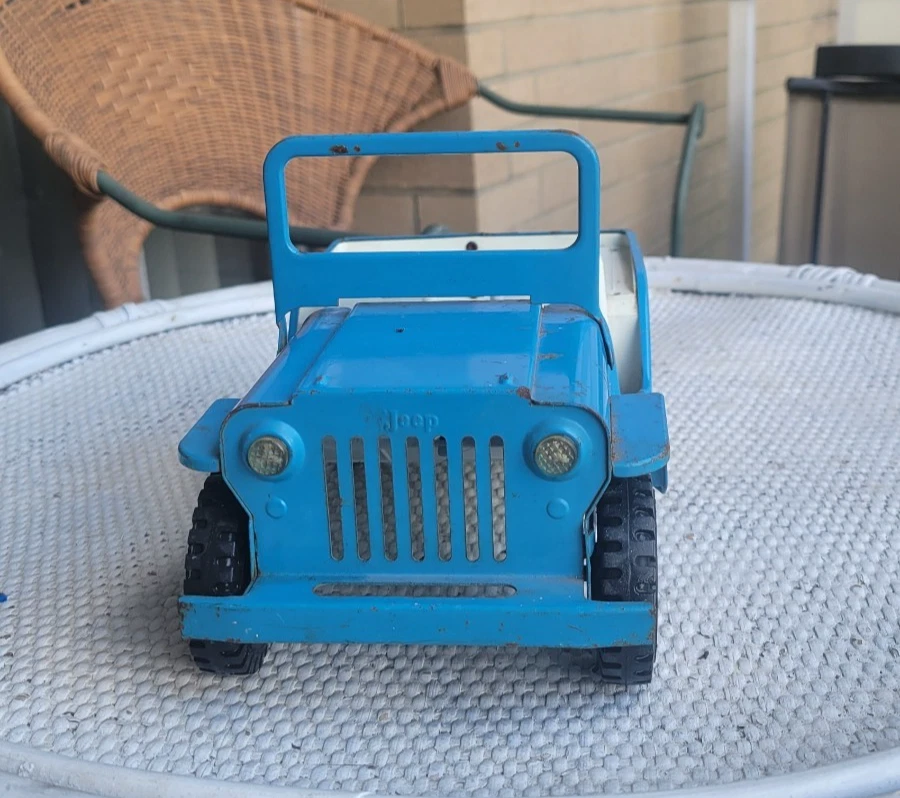 老式 Tonka 压钢吉普车 - 零件! — 第 3/4 张图片