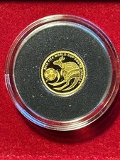 AUSTRALIA 2010 2$ GOLD FIFA WORLD CUP SOUTH AFRICA "KANGAROO" PROOF
