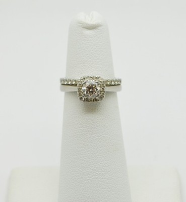 Platin 950 Multi Diamant funkelnder Ring GR. 4,25 #GOLD - 3868
