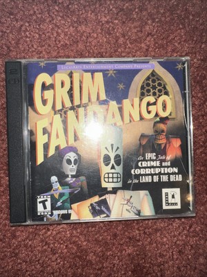 Grim Fandango PC Video Game LucasArts (CD-ROM, 2-Disc Set, 1997)