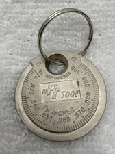 PT Tool Spark Plug Gapper Gauge Gap Opener Mechanic Automobile Tool Keyring