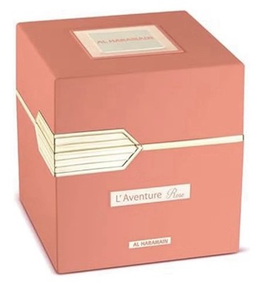 Al Haramain L'Aventure Rose Eau de Parfum 3.4 fl oz Rose Scent for Women