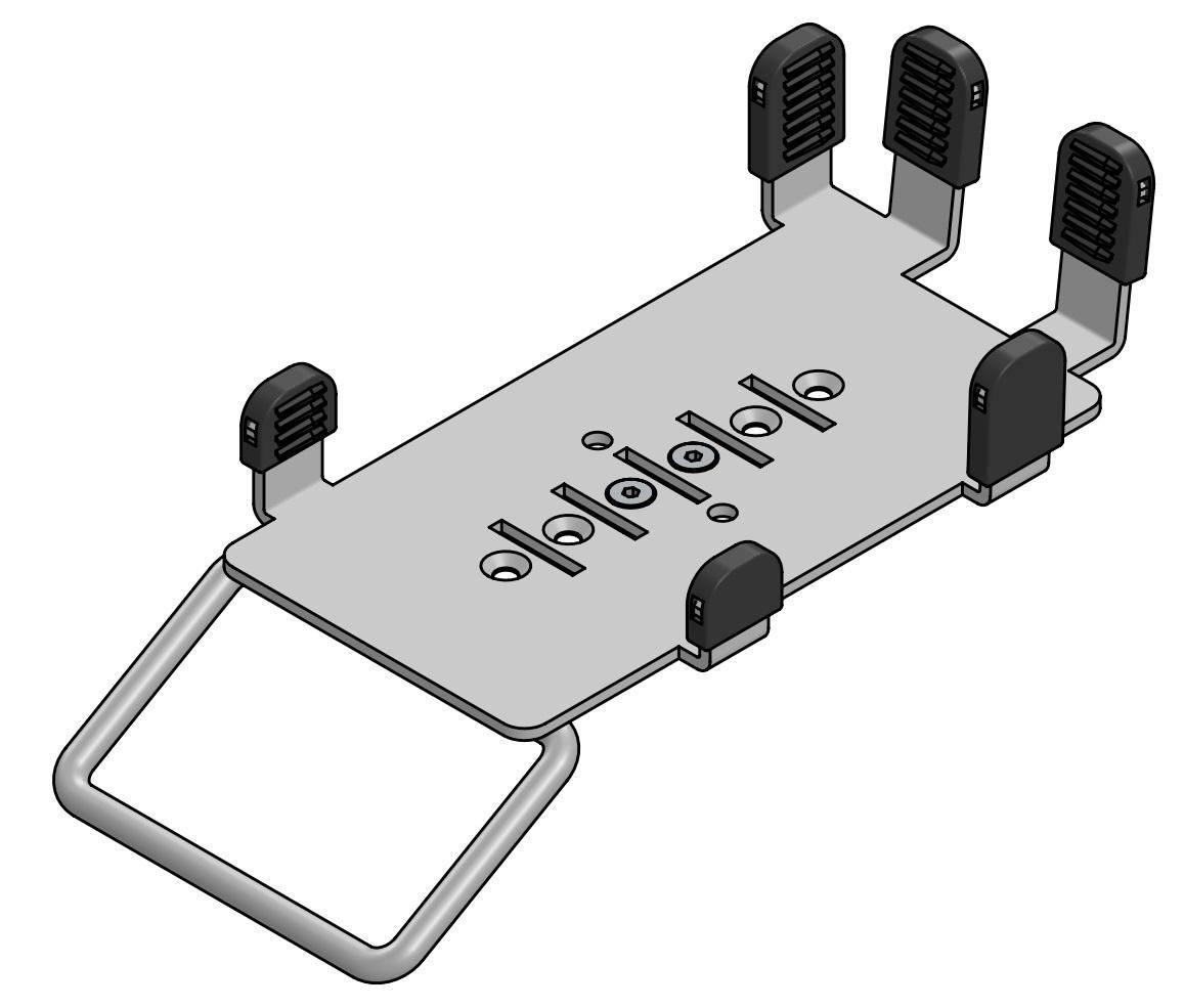 Ergonomic Solutions VER400-MH-32 Verifone P200 & P400