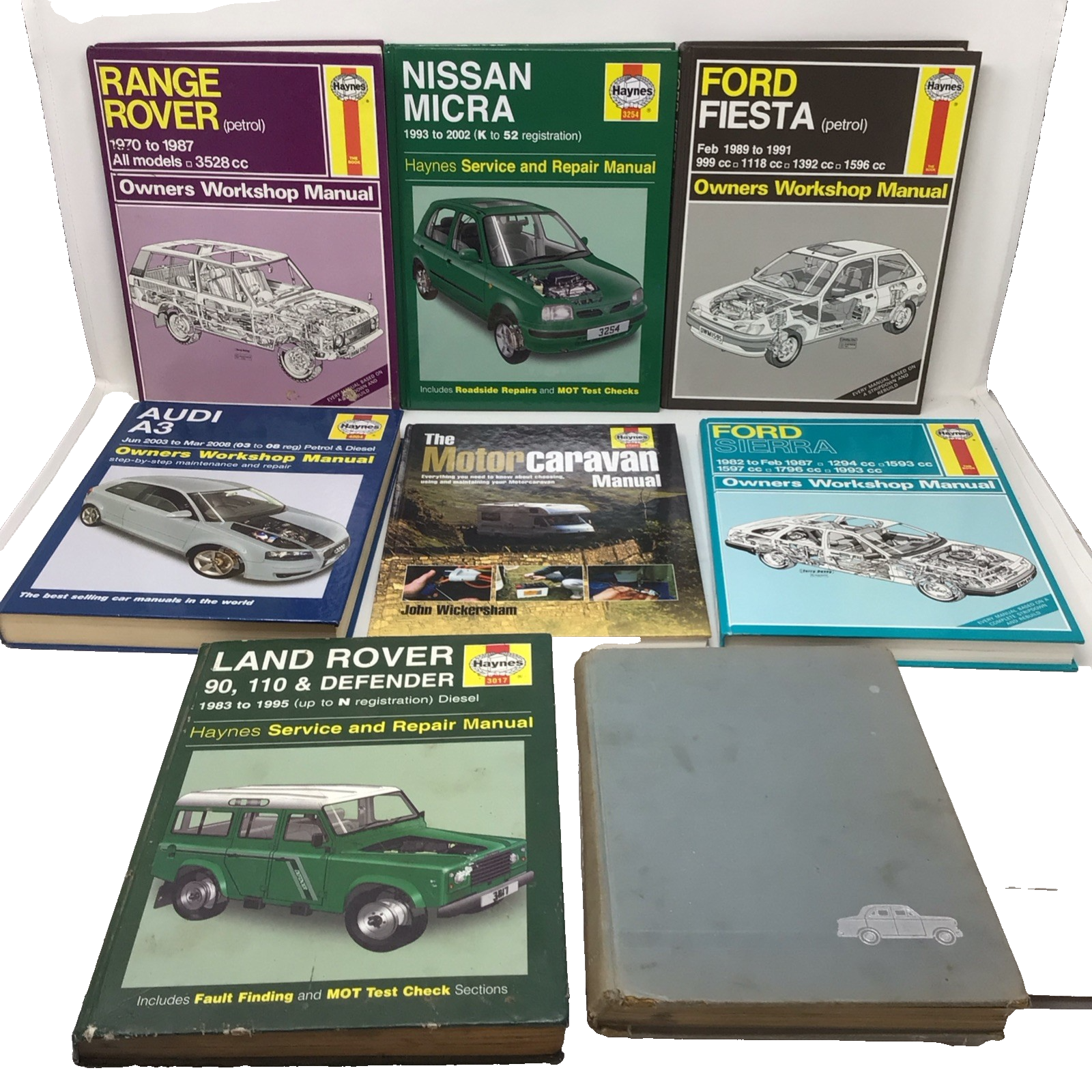 Haynes Workshop Repair & Service Manuals Job Lot x8 Audi Ford Land Range Rover