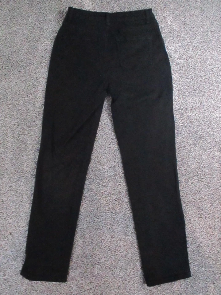 Gloria Vanderbilt Jeans Womens 6 Long Black Amanda High Rise Stretch Denim 27x31 - Image 3 of 4