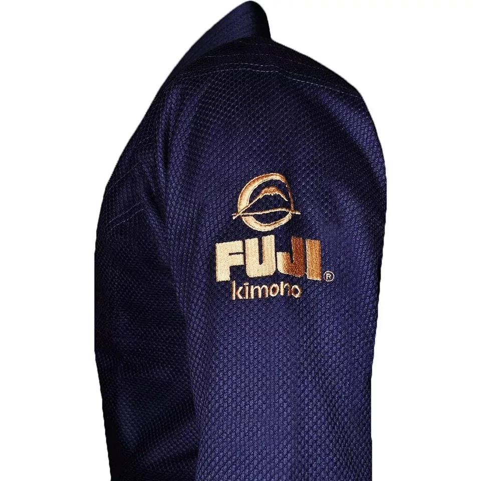 New Fuji Sports All Around Mens Brazilian Jiu Jitsu Gi Jiu-Jitsu BJJ - Navy Blue - Image 3 of 4