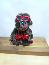 Vtg Dan Dee Musical Dancing Valentine's Monkey Love Plush