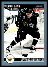 1992-93 Score !!! Stewart Gavin Minnesota North Stars #117