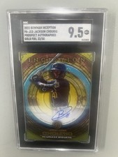 2022 Bowman Inception - Prospect Auto RC Jackson Chourio #PA-JCO Gold Foil /50
