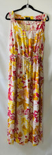 A New Approach Womens Multicolor Floral Print Y2K Cottagecore Maxi Dress Size M